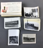 Group of vintage railroad photographs