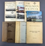 Group of vintage Pullman Company books