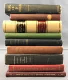 Group of vintage railroad books