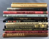 Group of 12 railroad books