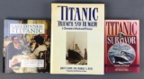 Group of 3 books about The Titanic