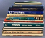 Group of 13 books about ships including Ships of Steam and more