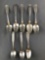 Group of 17 antique sterling or coin silver tablespoons