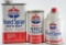 Group of 3 Vintage Standard Oil Insect and Plant Sprays Advertising Cans