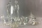 Group of 12 Vintage Clear Glass Figurines