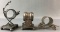 Group of 3 Silverplate Napkin Holders