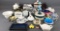 Group of 40+ pieces assorted China, glass and ceramic items