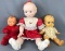 Group of 3 Kewpie dolls