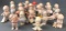 Group of 20 porcelain Kewpie figurines