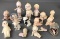 Group of 16 Kewpie figurines and more