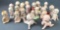 Group of 20 porcelain Kewpie figurines