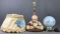 Group of 2 Kewpie lamps