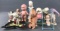 Group of 9 porcelain Kewpie figurines