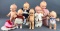 Group of 7 Kewpie dolls