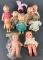 Group of 10 Kewpie dolls