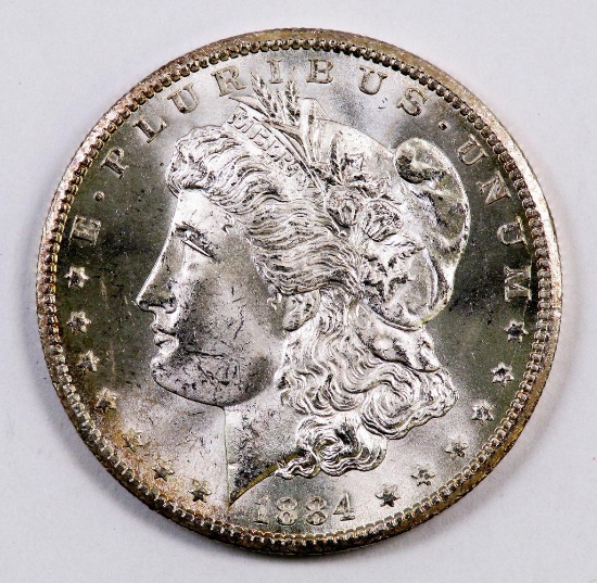 1884 CC Morgan Silver Dollar