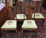 Group of 4 Vintage Chairs