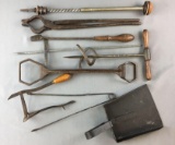 Group of 9 Antique/Vintage Tools