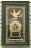 Antique framed remembrance/death notice