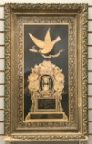 Antique Framed remembrance/death notice