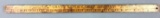 Vintage Grand Rapids Casket Company yard stick