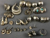 Group of sterling silver jewelry
