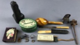 Group of antique items