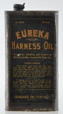 Antique Standard Oil Eureka Harness Oil Advertising Oil Can
