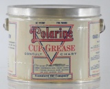 Antique Standard Oil Polarine Cup Grease Advertising Grease Can