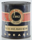 Antique Standard Oil Wheel Bearing Grease Advertising Can