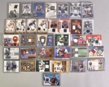 Group of 34 NFL Football Jersey Cards