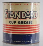 Antique Standard Oil Cup Grease Advertising Can