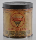 Antique Standard Oil Polarine Cup Grease Advertising Grease Can