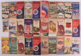 Group of 30 Antique Service Station Road Maps