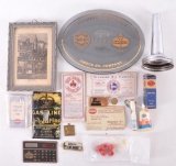 Group of Vintage Standard Oil and Amoco Advertising items