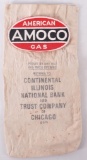 Vintage Amoco Gas Patch and Chicago Bank Bag