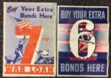 Vintage War bonds posters