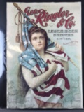 Presentation book with vintage patriotic posters