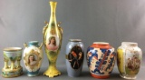 Group of 6 Vintage Vases