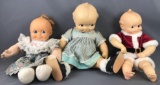 Group of 3 Kewpie dolls