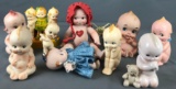 Group of 10 Kewpie figurines