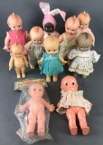 Group of 10 Kewpie dolls