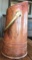 Large copper pitcher