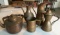 Group of 5 vintage brass and copper items