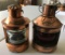 Two copper lanterns