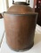 Large antique copper jug