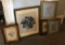 Group of 5 framed needlepoint pieces
