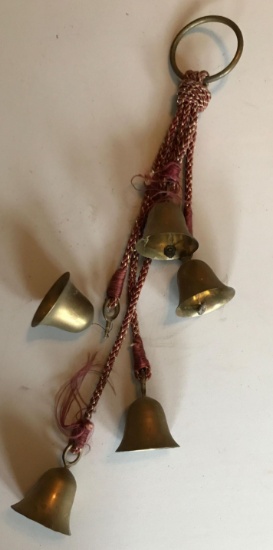 Group of vintage brass bells