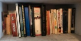 Shelf lot of books