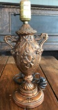 Copper lamp base